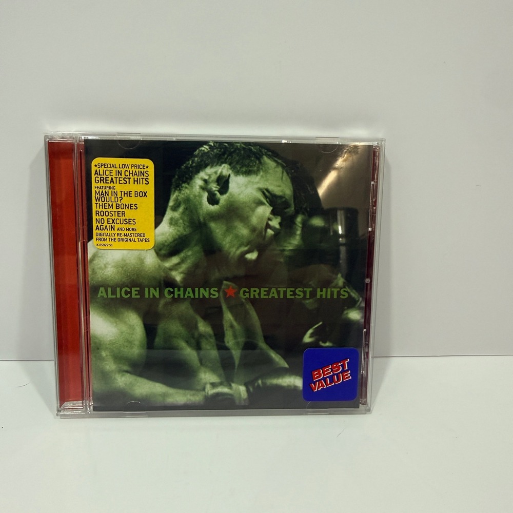 Alice In Chains Greatest Hits CD Unisex OS Multi Good Grunge Rock 2001 Remaster